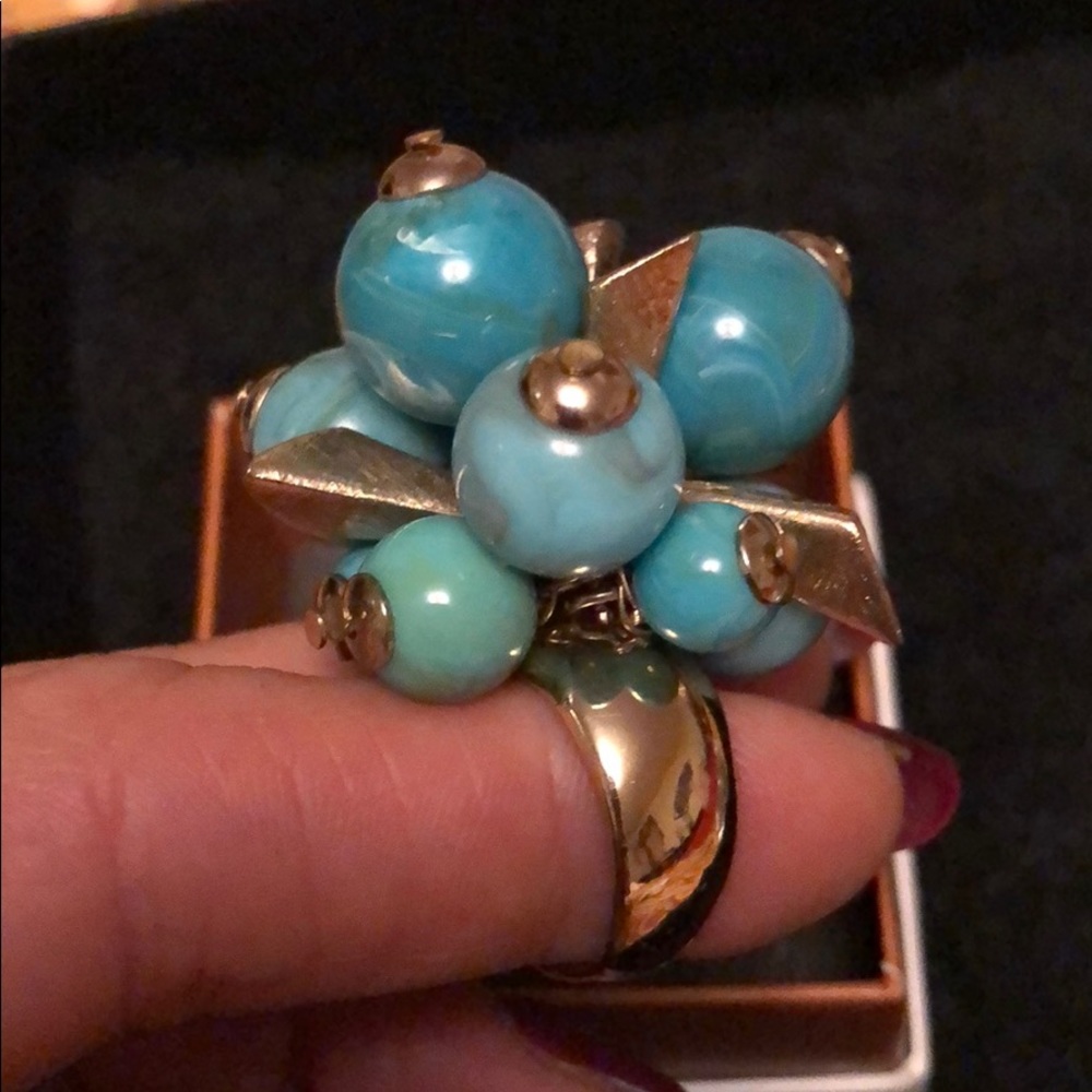🎉❤️Turquoise statement ring - Picture 4 of 4
